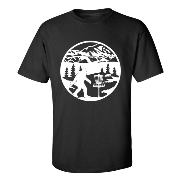 Disc Golf T Shirt SASQUATCH MOUNTAINS Discgolfer Discgolfing Shirt - Picture 4 of 16